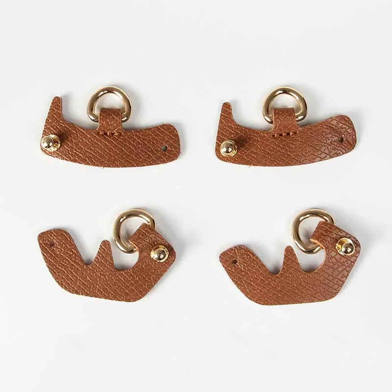 BC047 Bag Transformation Accessories for Mini Bag Straps Punch-free Genuine Leather Shoulder Strap Crossbody Conversion
