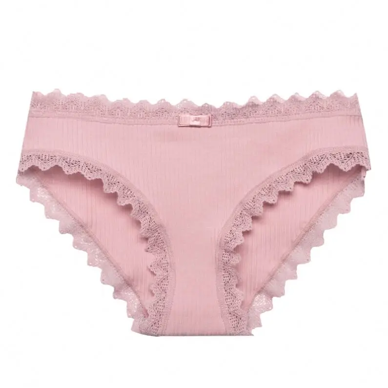 

Wholesale thread female briefs high quality breathable women's sexy cotton panties ladies underwear, Customized color