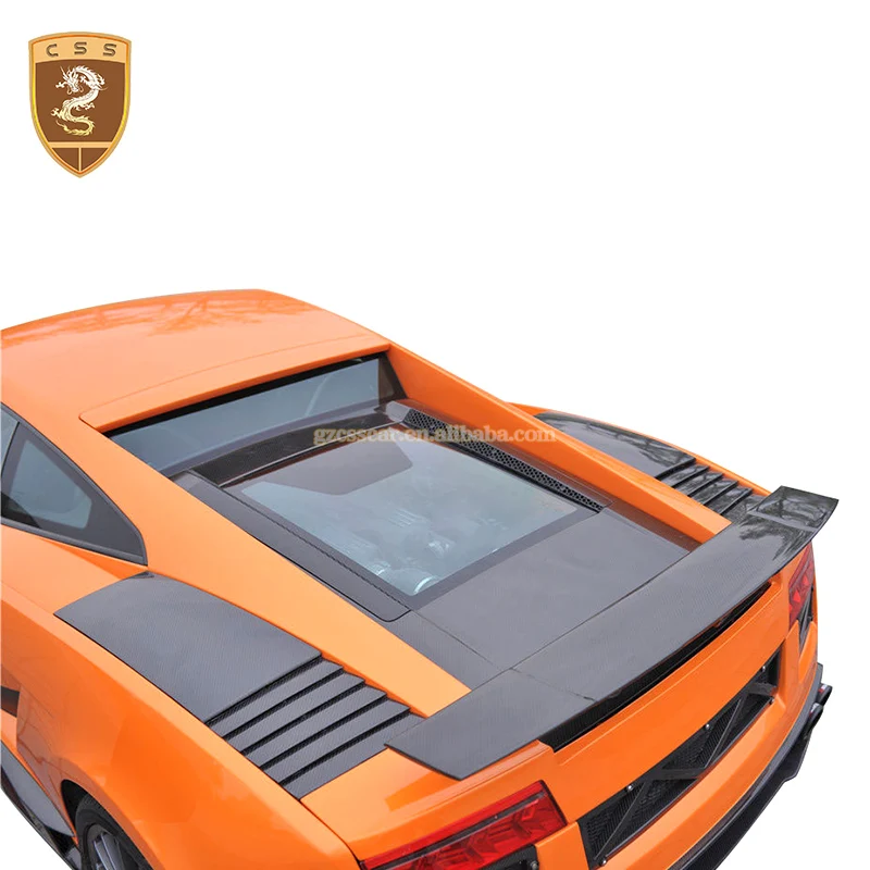 

For Lambo Gallardo lp550 lp560 engine cover hood glass carbon material