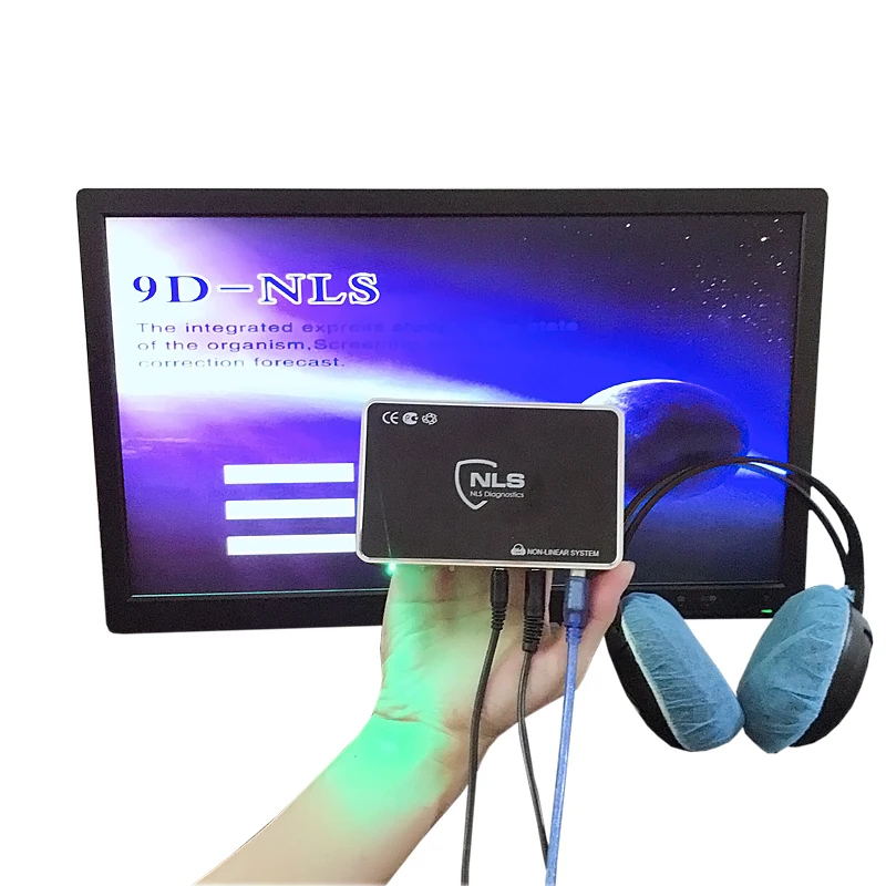 

Free shipping 9D NLS body health analyzing machine with original software
