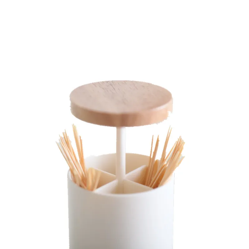 

Toothpick Holder Secret Stash Cure Dent Toothpick Dispenser Automatic Cotton Swab Organizer Decoration