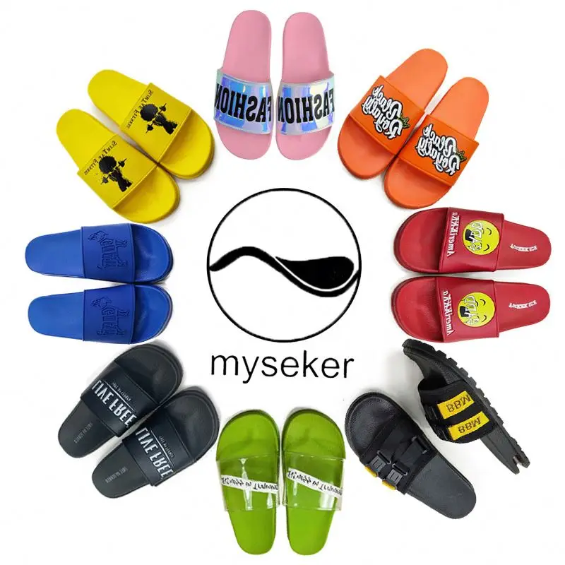 

Soft Quiet Slippers Boy Sneaker Pools With Slides For Adults Custom Supportive Sandals Eva Buckle Pink Bling Tx