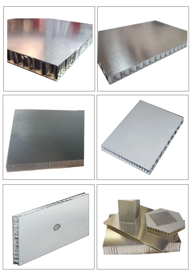 Wall Cladding Aluminum Honeycomb Sandwich Panel For Stainless Steel ...