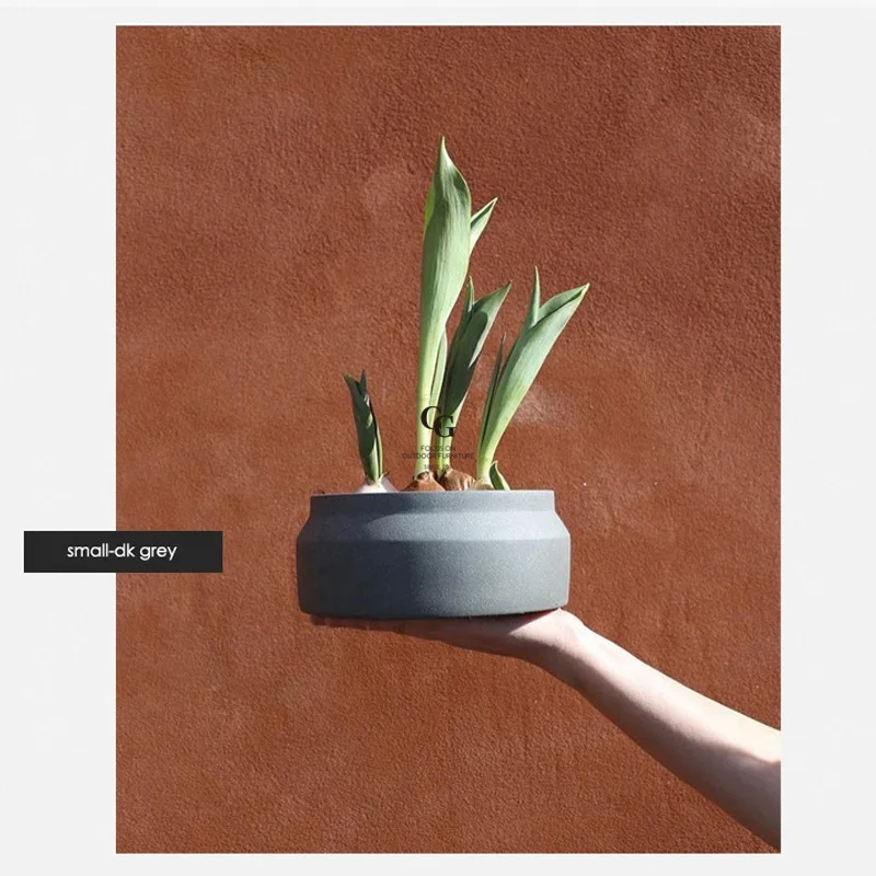 Garden Large Ceramic Pot Outdoor Flower Garden Split Pot Planter large garden pot cheap flowerpot ceramic