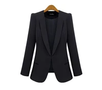 

Wholesale Black Autumn Coat Blazers Ladies Women For Women Slim Fit