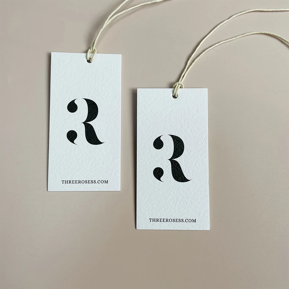 

Luxury Cardboard Custom Design Printing Clothing Paper Swing Hang Tags With Cord/String, Custom Wedding Thank You Card Hang Tag, Customized color