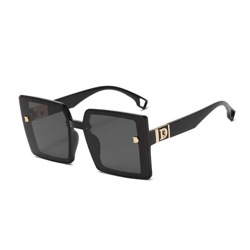 

New Arrivals Fashion Design Plastic big frame Women Men Vintage sun glasses Sunglasses