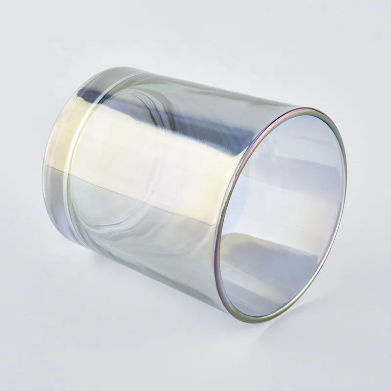 200ml Blue Cylinder Candle Holder For Home Decoration