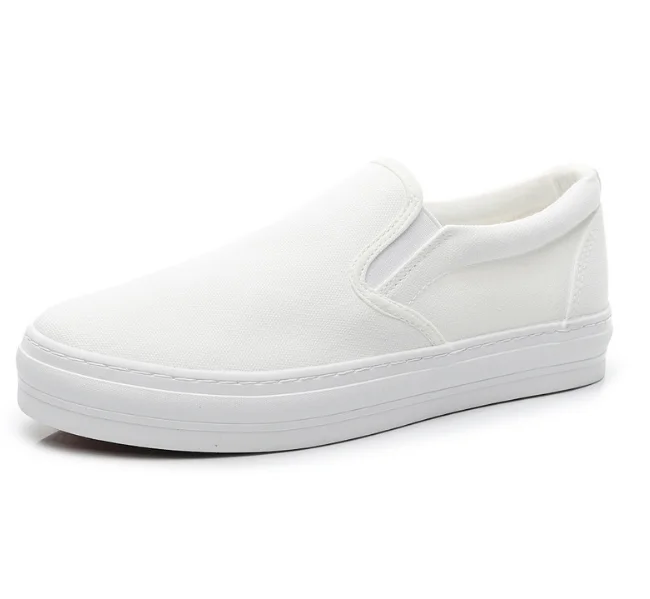 

High outsole slip on men sneakers, As photo