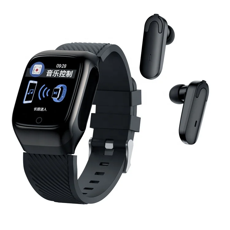 

New design S300 Smart Watch With TWS Earphone Wireless Earbuds Reloj inteligente Health Sport Tracker 2 in 1 Smartwatch 2021