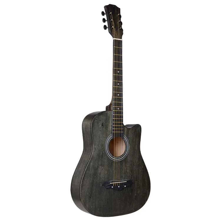 

Beginner colorful 38 inch all linden practice student acoustic guitar