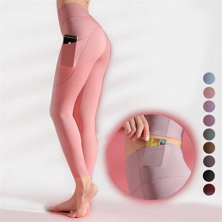 

High Quality Workout Fitness Gym Women Yoga Pants Leggings For High Waisted Leggings With Pockets, Accept customers color