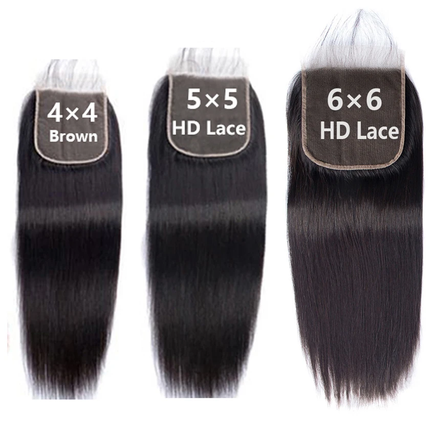 

Hot sale cuticle aligned transparent frontal closure human hair 4x4 5x5 13x4 swiss scalp hd lace closure and frontal