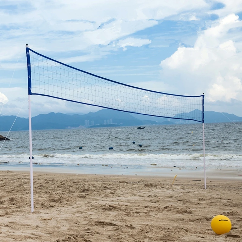

PVC Superior Volleyball Net System Set Outdoor Volleyball Set beach volleyball net set, Customize color