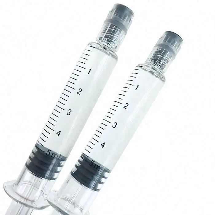 

5ml Long Lasting Injectable Cross Linked Hyaluronic Acid Dermal Filler, Transparent