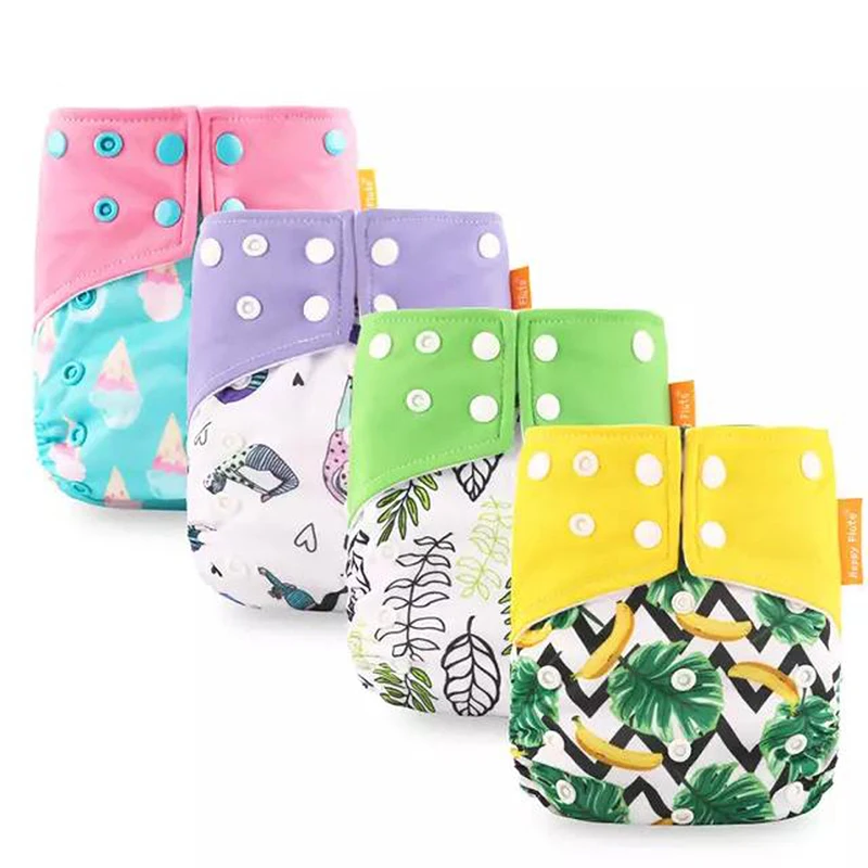 

HappyFlute Pocket Diaper Baby Washable Reusable Eco-Friendly Diapers Diaper Cover Pocket