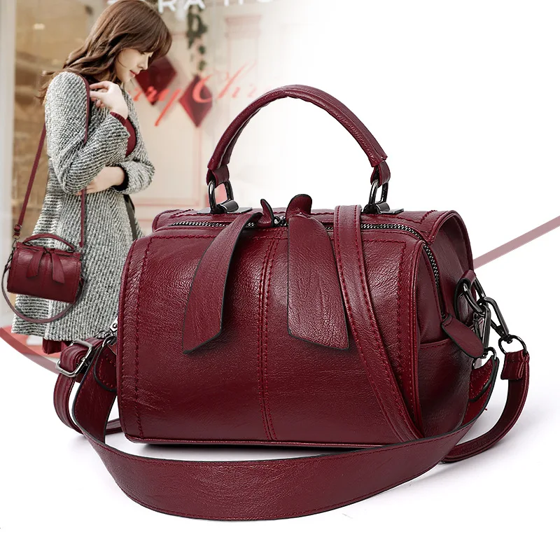 

DF9023 custom pillow handbag ladies handbags women bags 2021 designer leather handbags in bulk