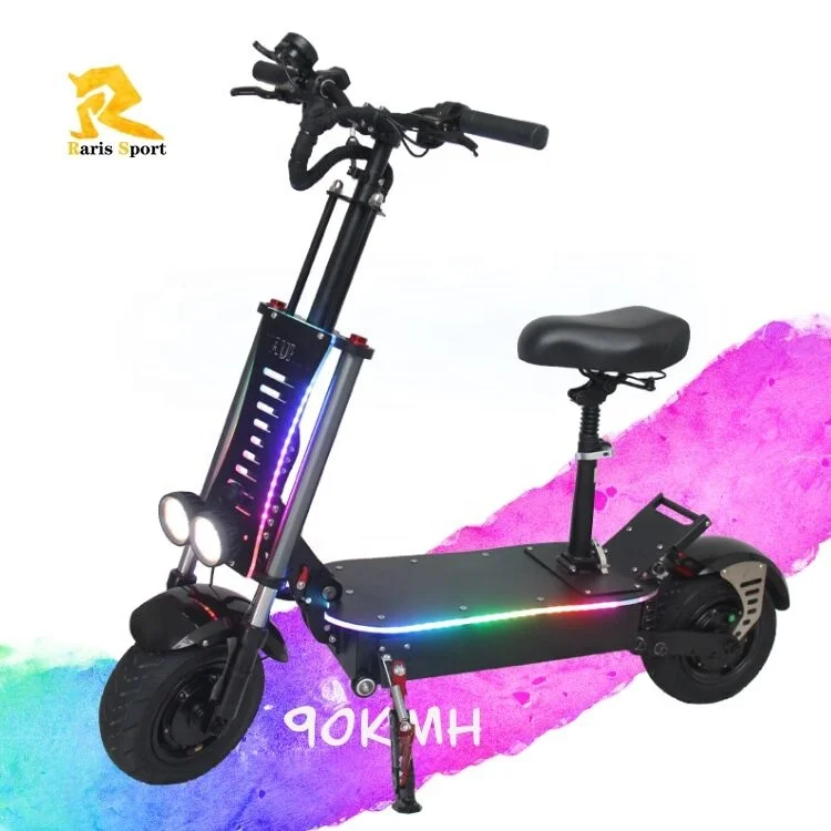 

high quality 120km long range electric scooter off road 2000w 72v dual motor sale 5600w two wheels scooter electric from china