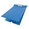 Foldable and Waterproof custom a4 blue writing plastic clipboard for hopital document organizing