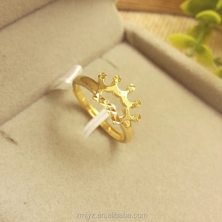 

Jewelry Jewelry Brass Gold Plated Women's Gemstone Open Diamond Ring