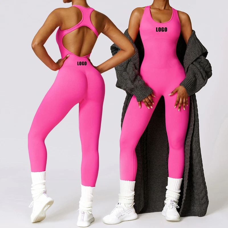 

Seamless One Piece Full Work Out Clothing Roupas Femininas Playsuits Bodysuits Workout Yoga Jumpsuit Women 2023