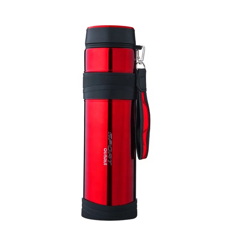 

Food Grade Coffee Flask Vacuum Stainless Steel Water Bottle, Red, black, silver, brown