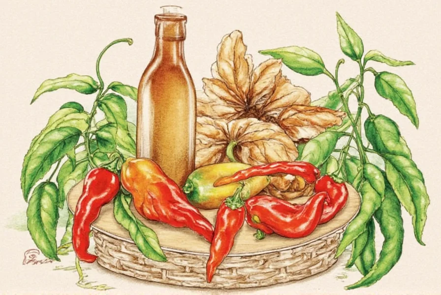 Piparra Pepper in Market