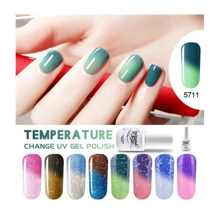 

15ML color changing gel glitter nail polish uv for nail art design