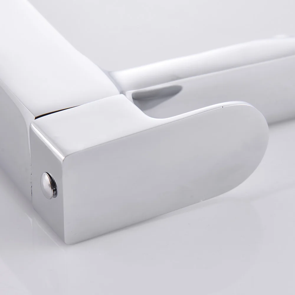 Sale White Body OEM Modern Sanitary Ware Hot Cold Cartridge Water Tap Faucet Sensor Wash Basin Mixer