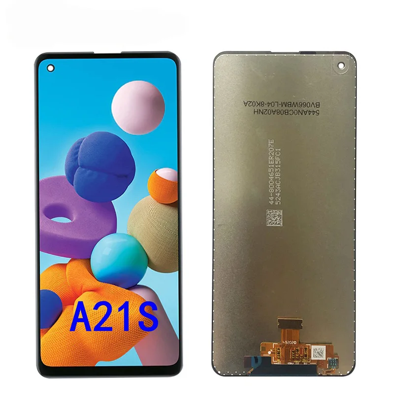

LCD Screen For Samsung Galaxy A21S A217F A217M Mobile Phone LCD Display Touch Screen For A21S Replacement, Black silver