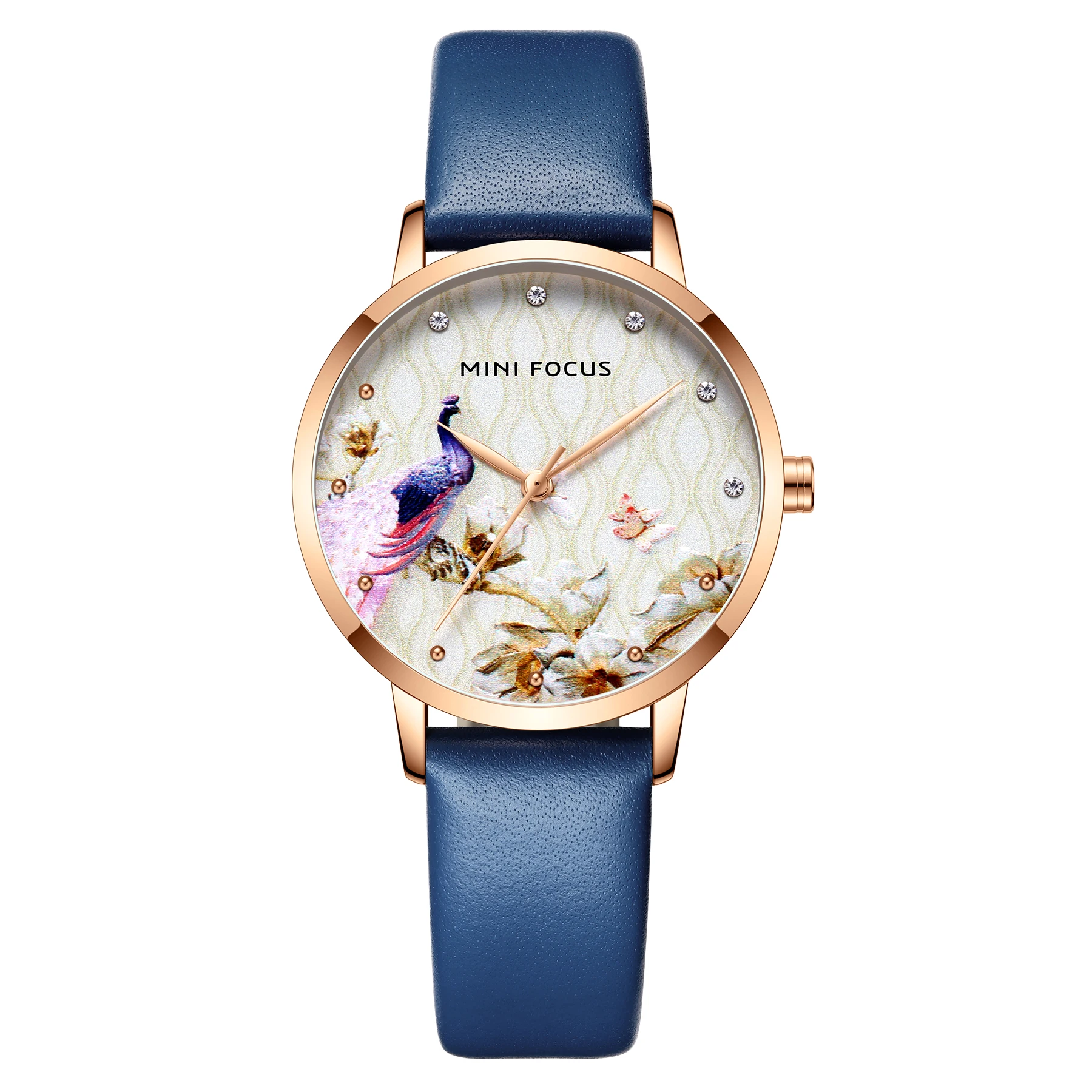 

Fashion Women's Watch Light Luxury Dial Japanese Movement Waterproof Belt Women's Watch, 5 colors
