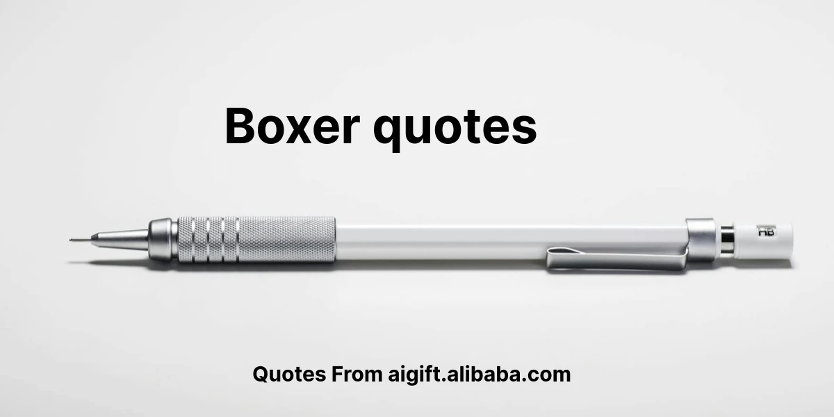 boxer quotes