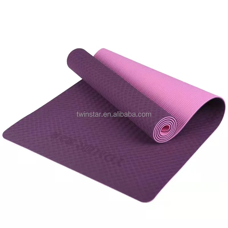 

Hot selling factory custom foldable eco friendly yoga mat for adult, Blue,pink,green,black,red,yellow