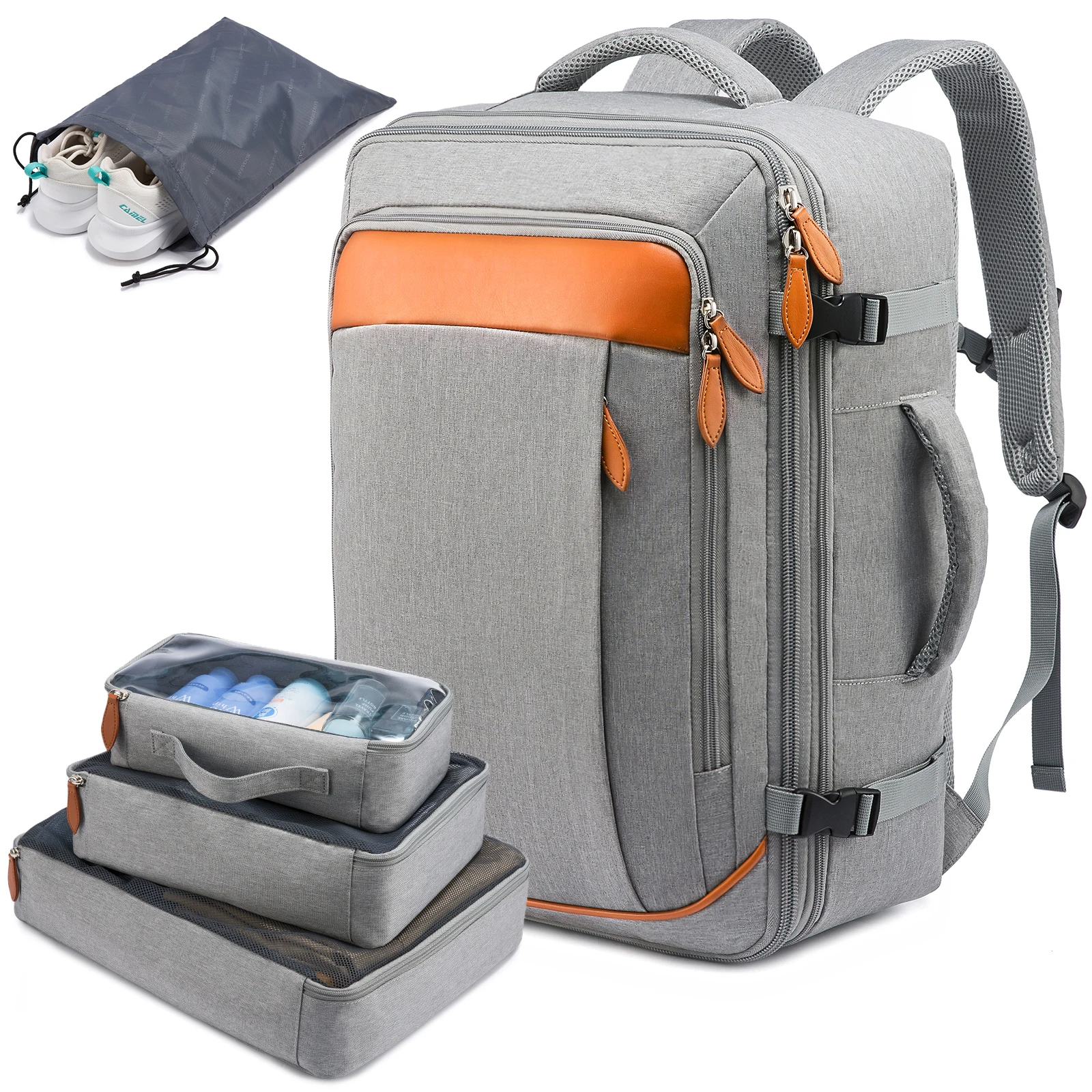 

LOVEVOOK 17in laptop Backpacks Airline bag wholesale business waterproof laptop bags school travel women men smart backpack