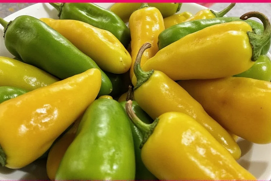 Serrano pepper salsa in a bowl