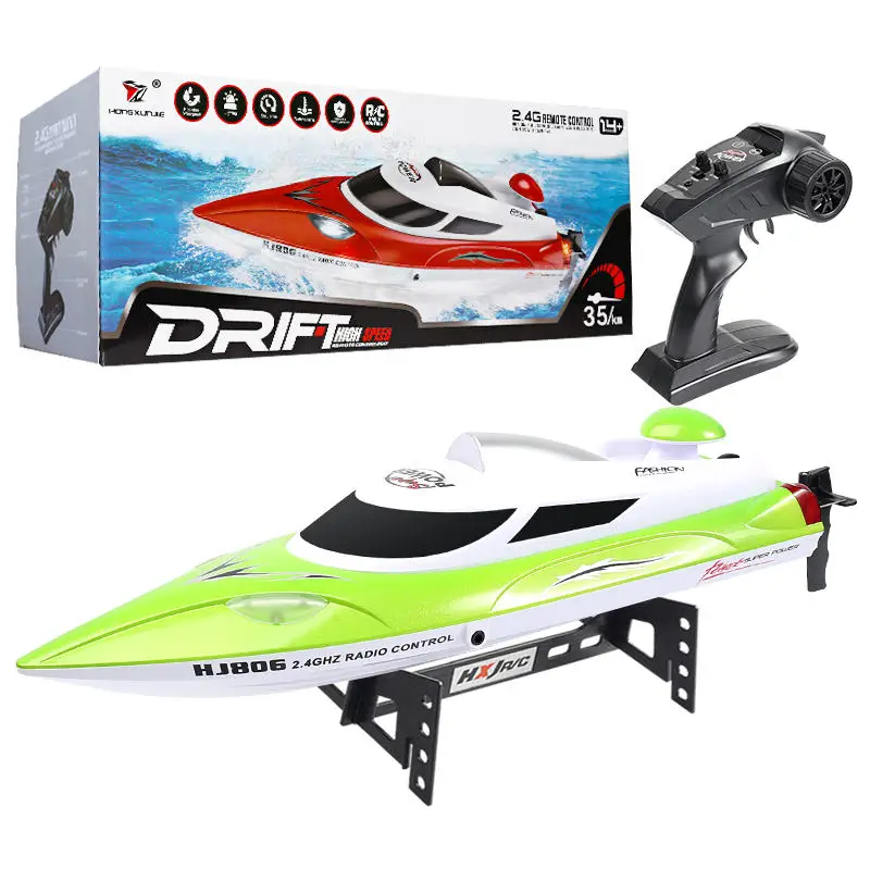 

Hgcyrc 2.4ghz HJ806 Electric High Speed Ship Fast Rc Model Boat 35km/h Large Speedboat Radio Control Racing Toy For Adults