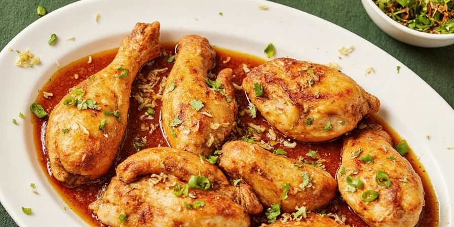 Bowl of buttermilk marinated chicken pieces