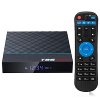

New arrival android tv set-top box t95 max plus 4gb ram 32gb rom android tv box 9.0 with amlogic s905x3 support dual wifi