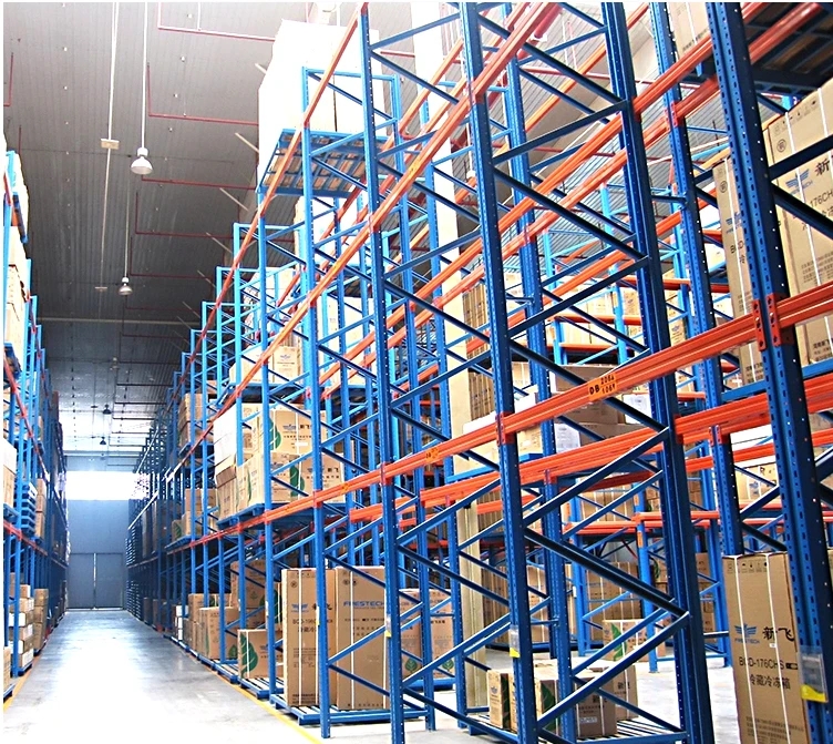 Q235b Steel Warehouse Heavy Duty Pallet Storage Rack 2 - 6 Layers