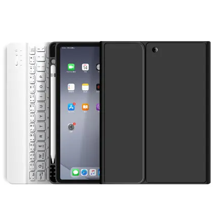 

Wireless Keyboard tablet case with pencil holder for iPad Air4 case