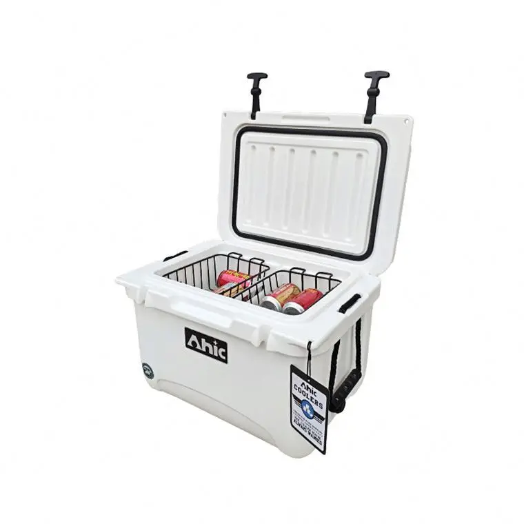 

outdoor 2020 50QT BBQ Activities Cooler Box Camping Beach Picnic Ice Food Insulated Travel Cool Box, Customized according to pantone color codes