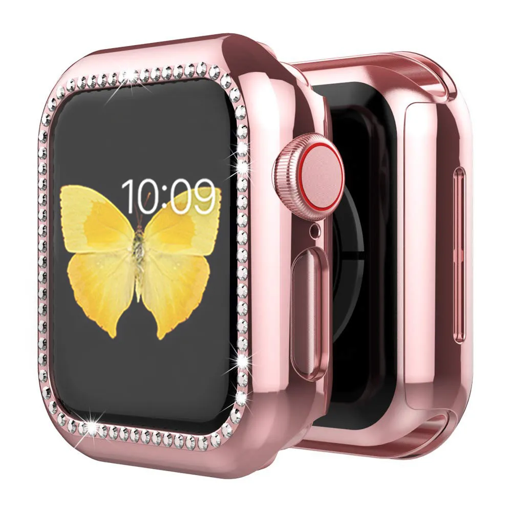 

Coolyep Watch Case Bling Bling Diamond Luxury Watch Cases for Apple watch