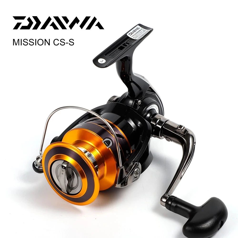 

Daiwa best selling Original MISSION CS S Spinning Fishing Reel saltwater baitcasting reel fishing, Black