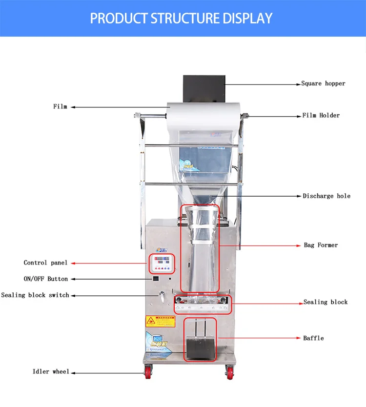 10 1000g Banana Plantain Potato Chips Weighing Sachet Packaging Machine 5504