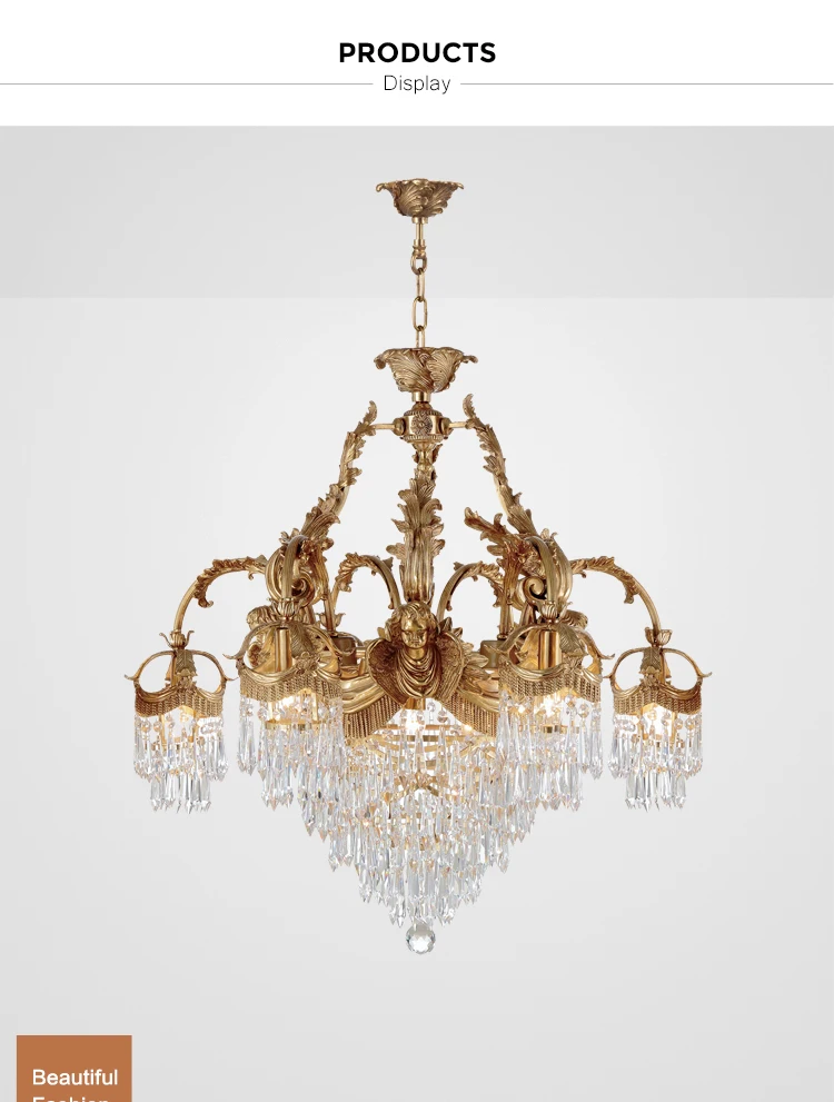 vintage french luxury chandelier