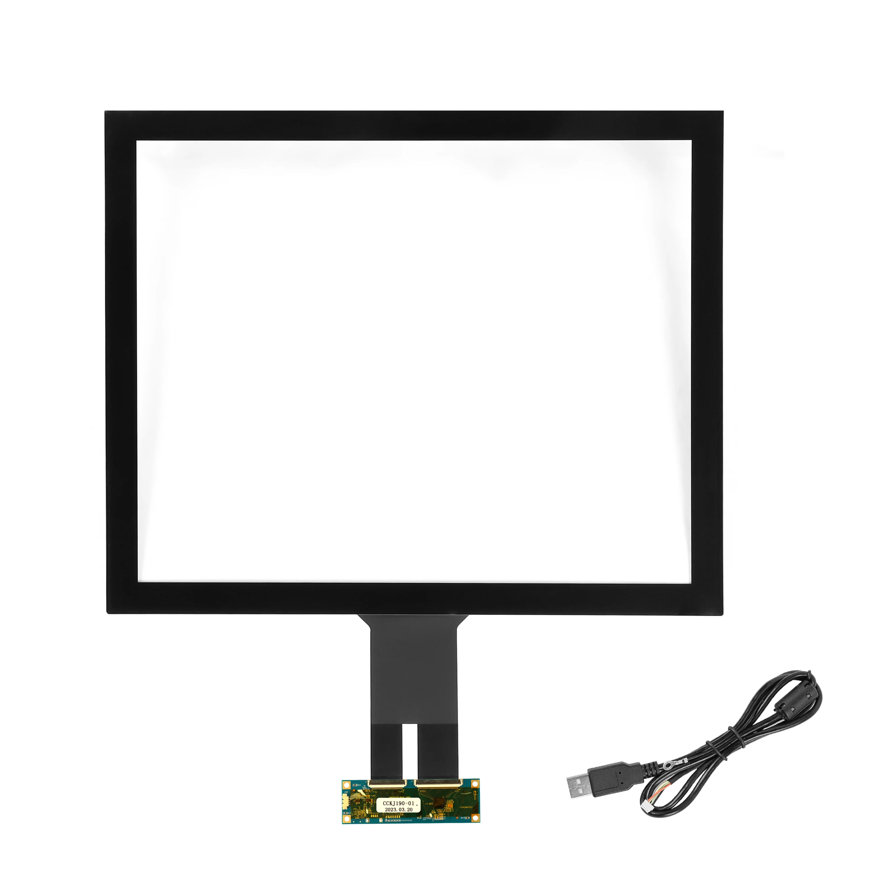 

YCL TOUCH support Custom Size PCAP 65 Inch Transparent Glass Capacitive Touch Screen Panel