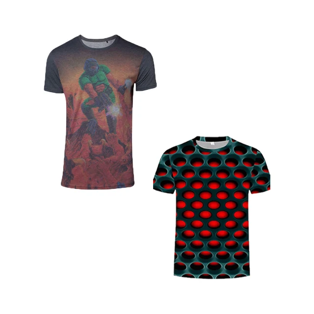 

All Over Full Printing 3d Custom Marathon Running sport t shirt