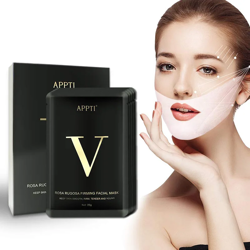 

Top Sale 5 Pcs Box Miracle Facial v Shaped Face Slimming Mask
