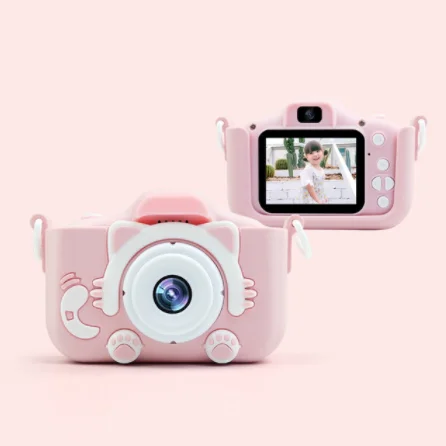

X5S Children Camera HD Digital kids toy Camera with 2 Inch Cute Cat kids toy camera Birthday Gift Child Toys