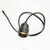 50cm PVC Cord Outdoor IP65 Pendant Hanging E27 E26 Edison bulb Lights socket for waterproof light string